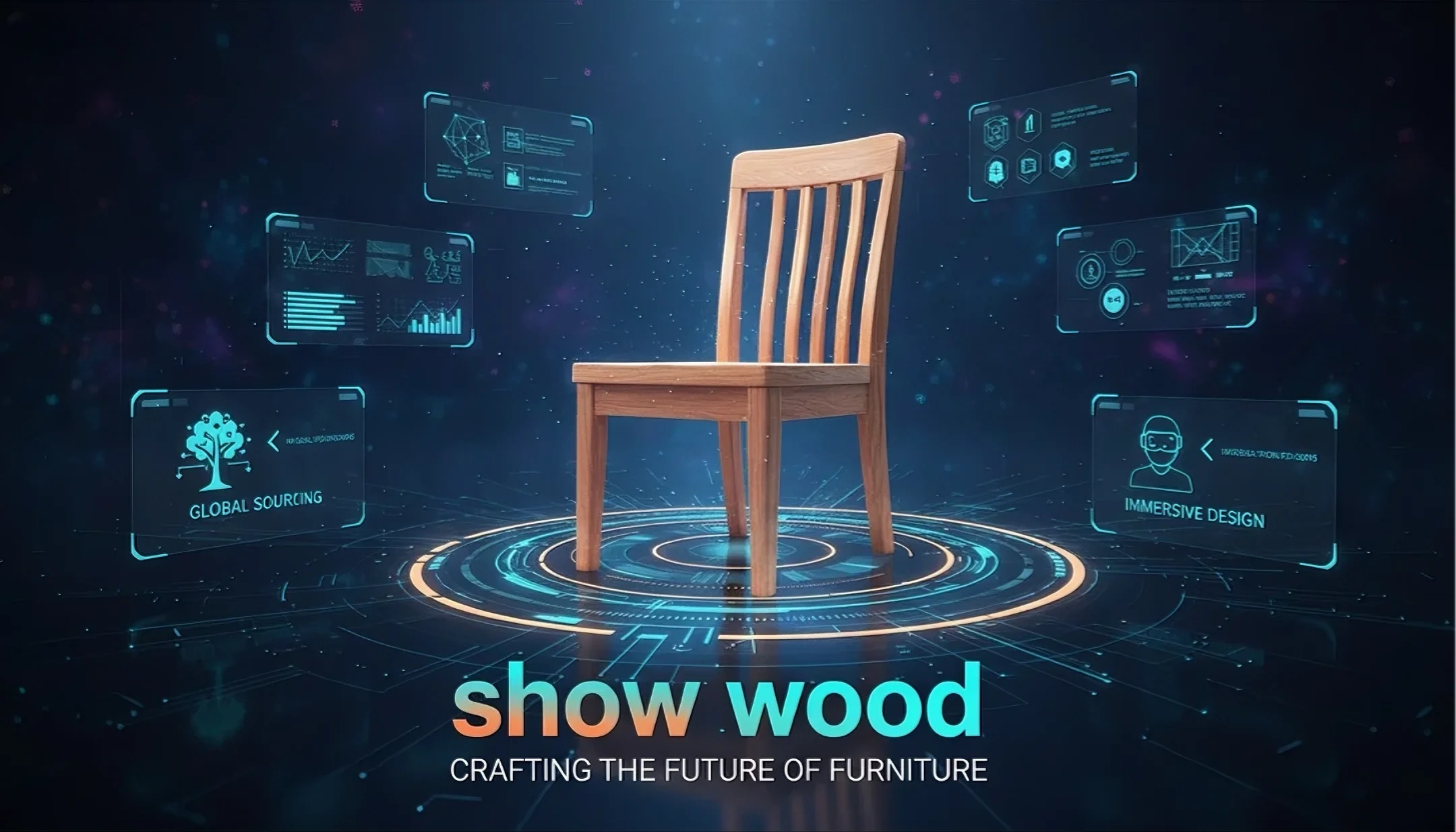 NY Digital Awards Winner - Show Wood — AI Image-to-3D & Web AR Platform