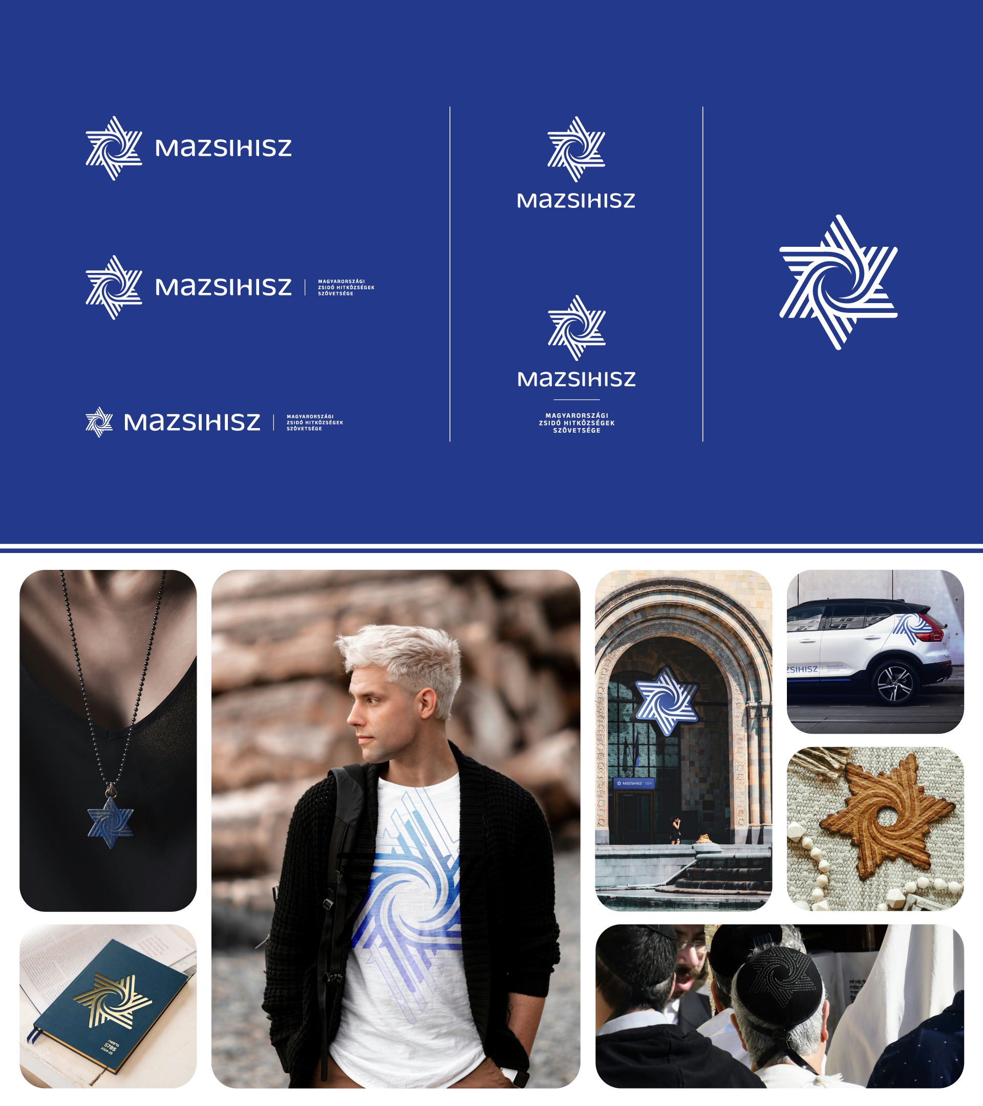 NY Digital Awards Winner - Federation of Jewish Communities in Hungary - identity