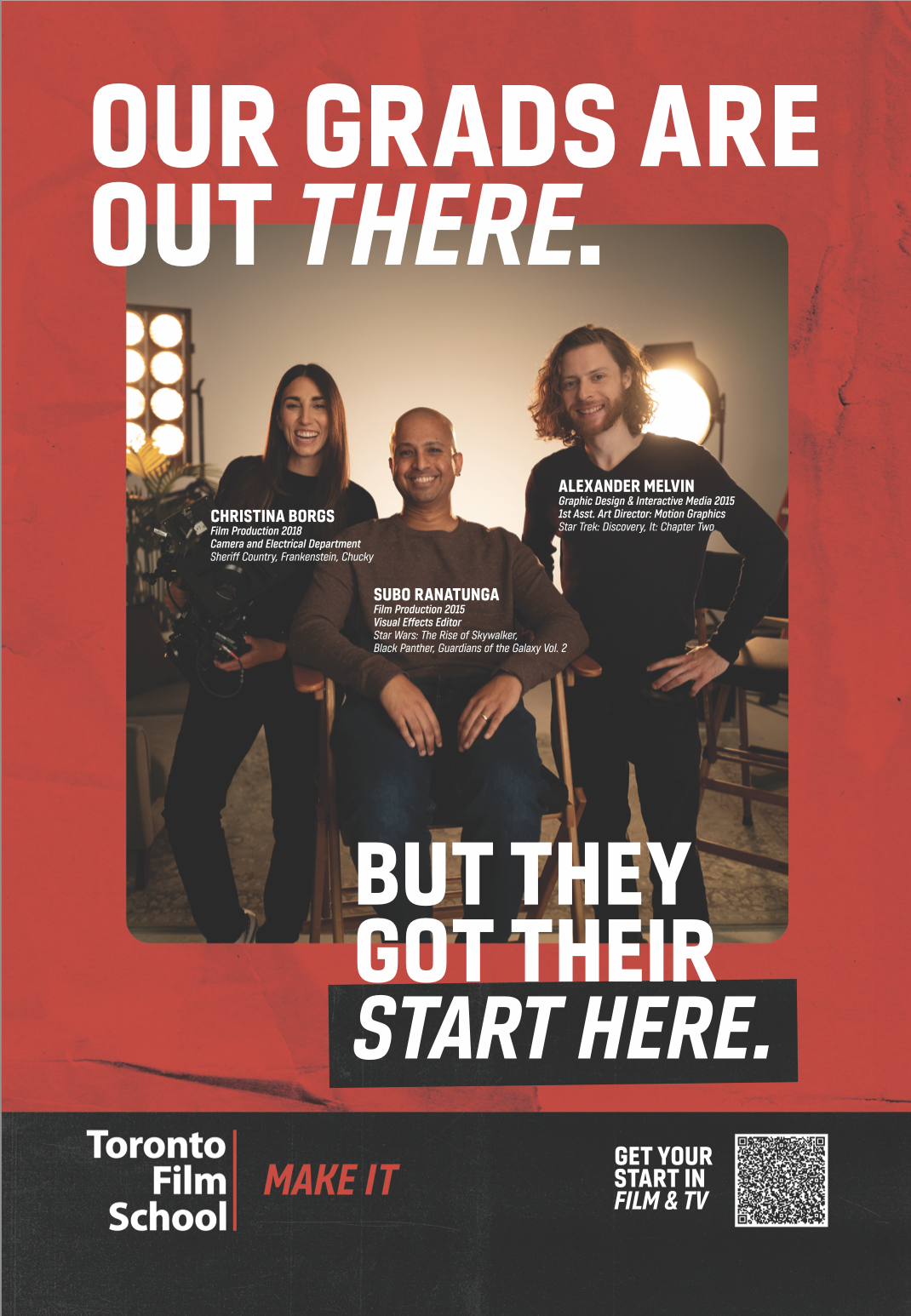 NY Digital Awards Winner - Toronto Film School | Make It posters