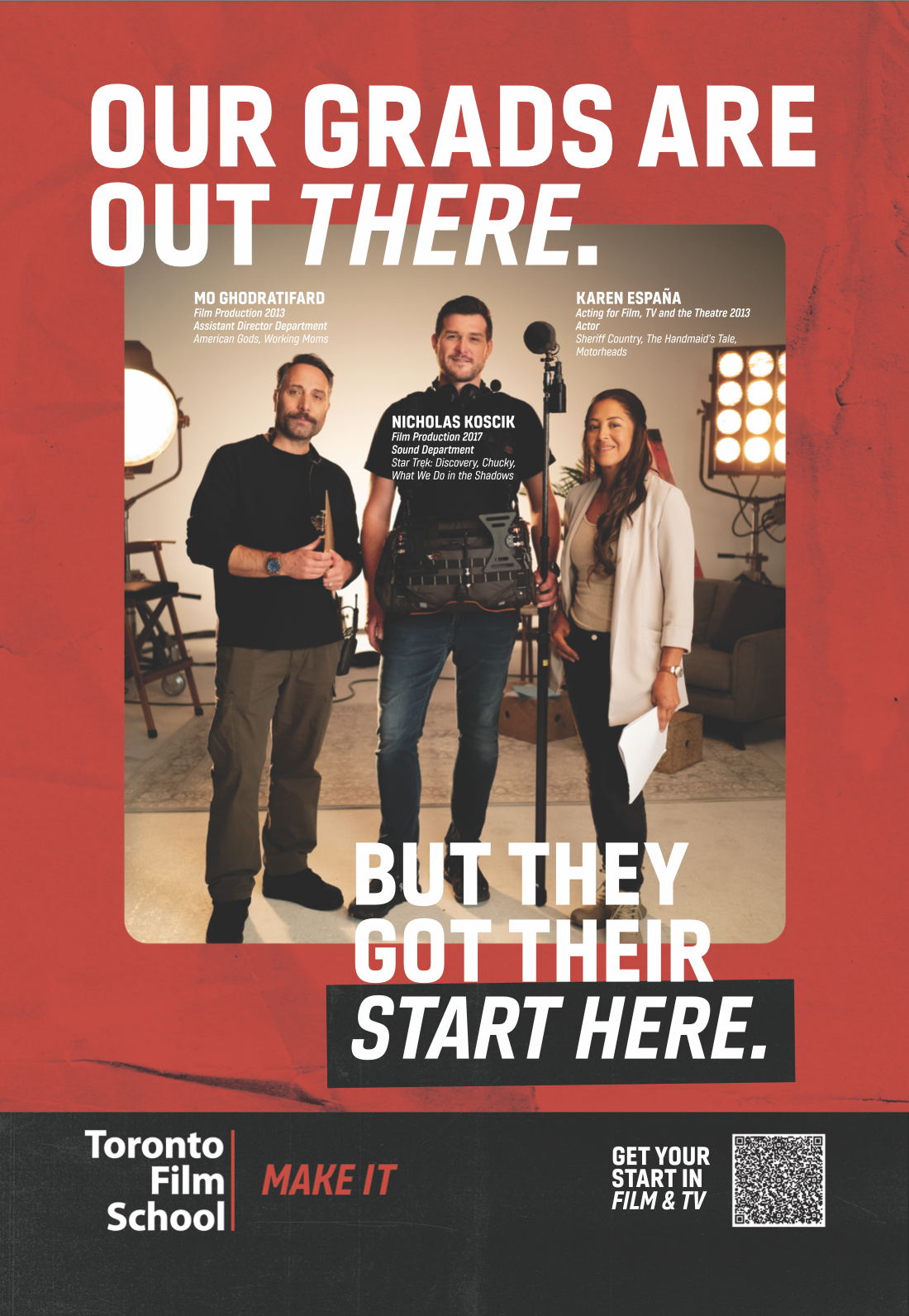 NY Digital Awards Winner - Toronto Film School | Make It posters