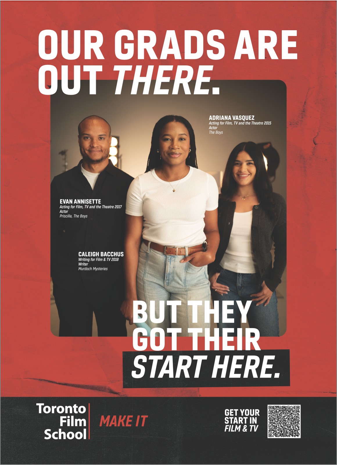 NY Digital Awards Winner - Toronto Film School | Make It posters